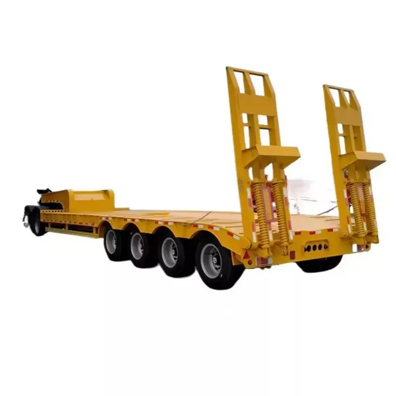 4-axlad Lowboy semitrailer