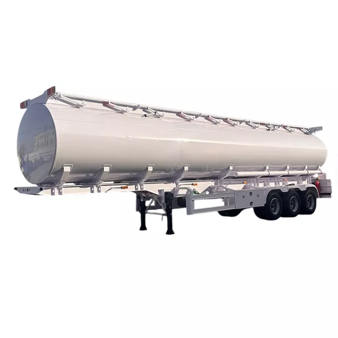 Tank semitrailer i aluminiumlegering