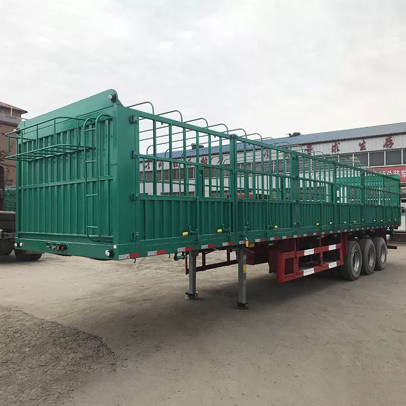 Heavy Duty High-Density Stake Semi-Trailer