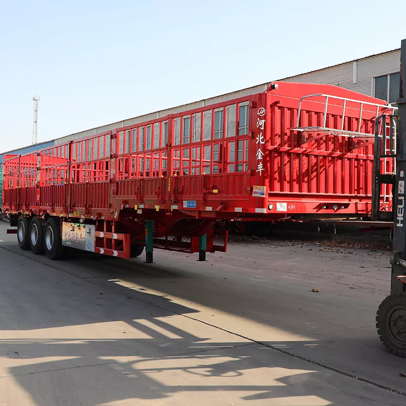 Lätt Svanhals Stake/Staket Semi-Trailer
