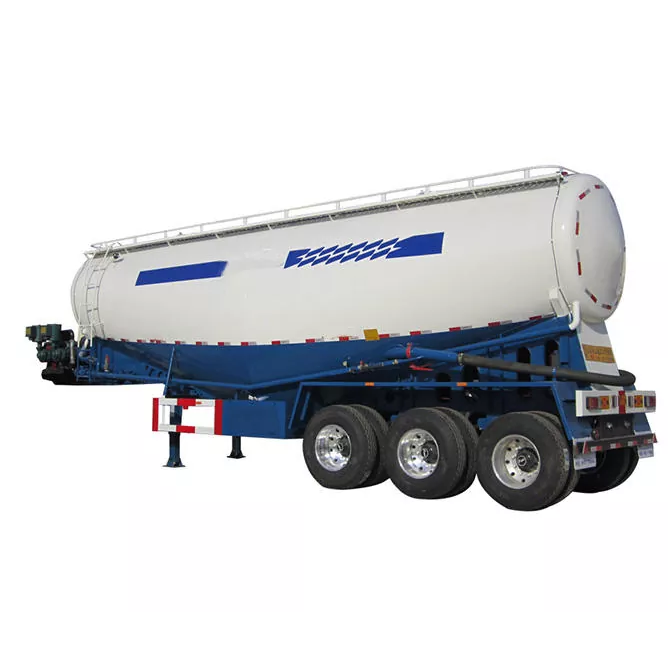 Lättvikts pulvertank semitrailer