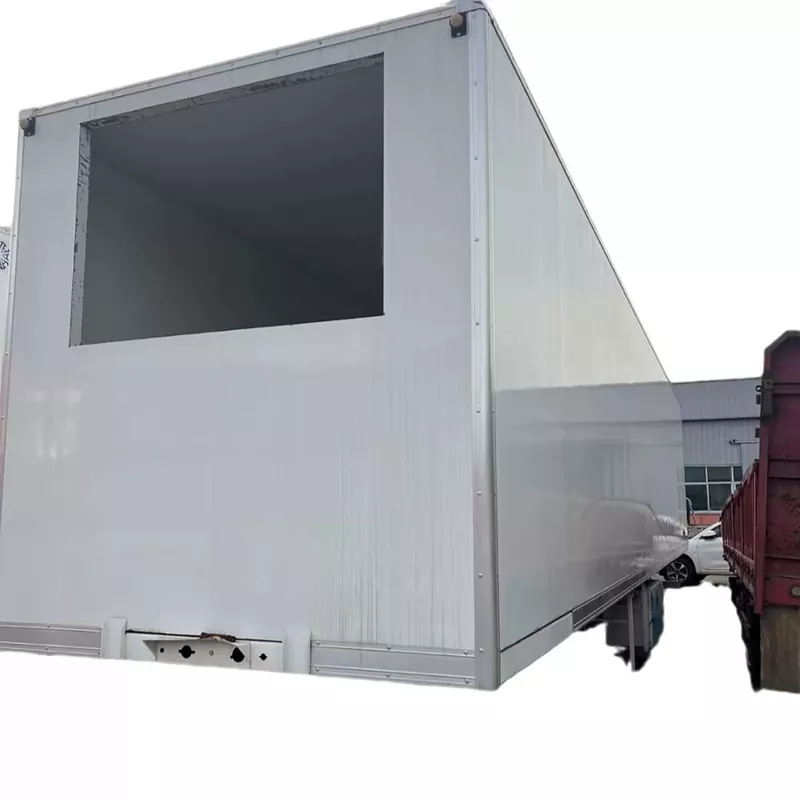 Långdistans kyld/isolerad semitrailer