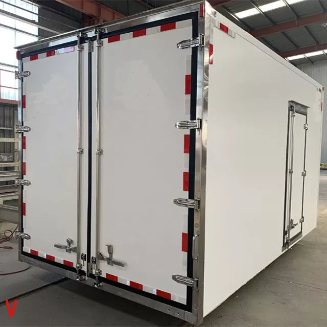 Meat-Hook kyld/isolerad semitrailer