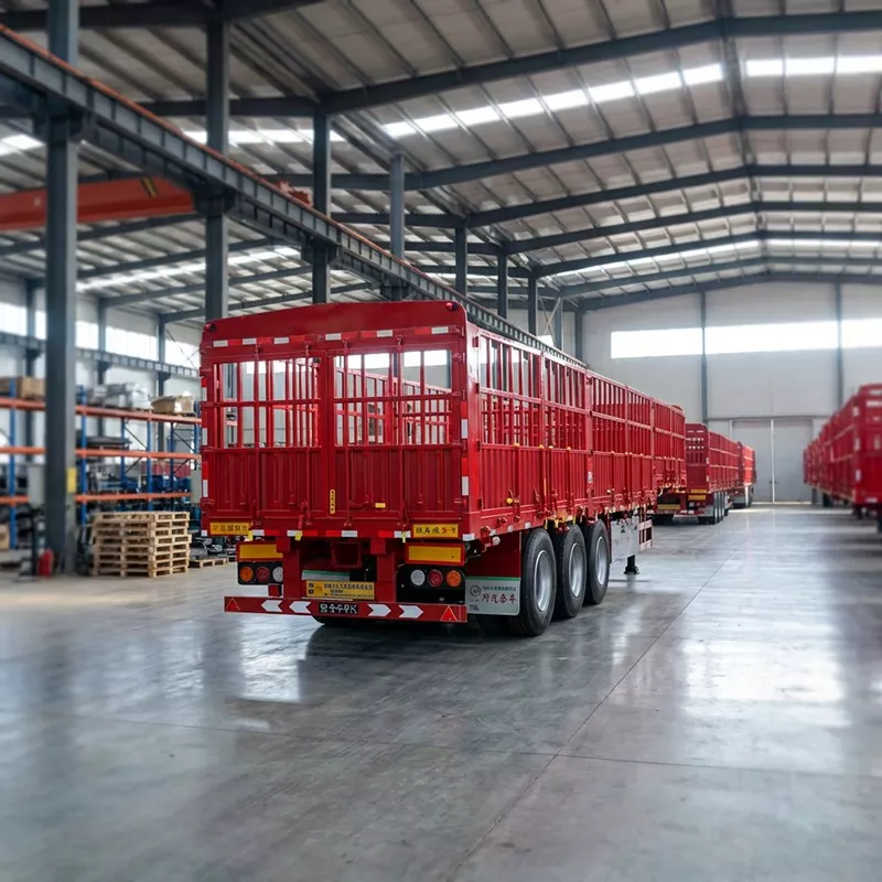 Step-Deck Stake/Staket Semi-Trailer