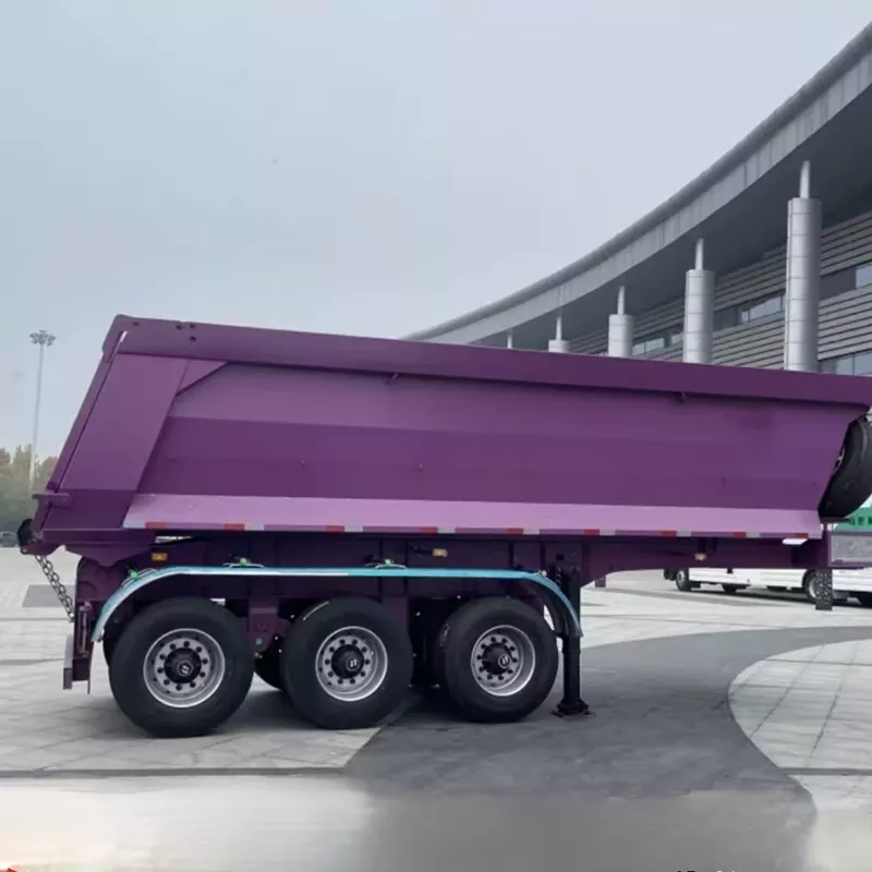 U-Box semitrailer med tippning bak U-Box semitrailer med tippning bak